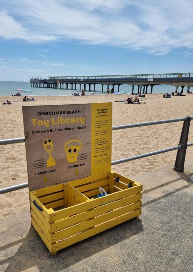 Centrally Located Boscombe Beach Apart With Parking Bornemouth Extérieur photo